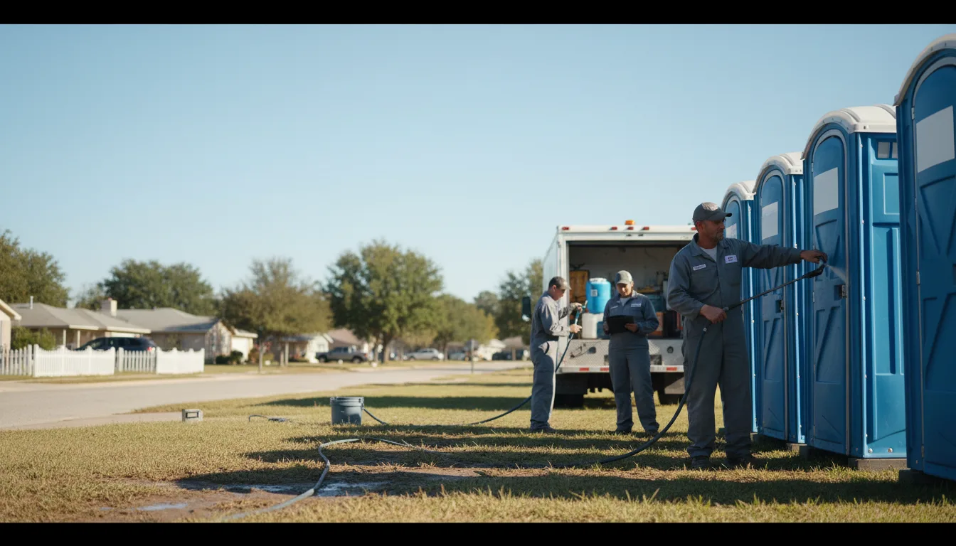 Long-Term Portable Toilet Rental in Bismarck, ND near me